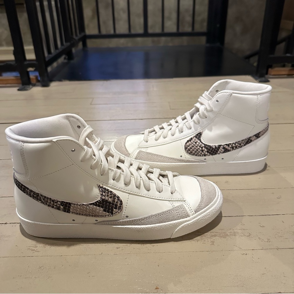 Snakeskin Nike Blazer Shoes NWOT